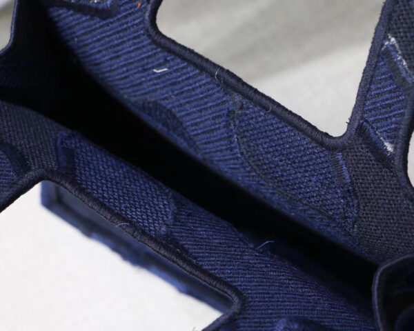 94a3a4f67eee450cf2e13b11e42dac9f Dior Mini Book Tote Bag In Blue Camouflage Canvas