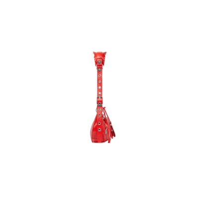 WOMEN'S LE CAGOLE XS SHOULDER BAG IN RED