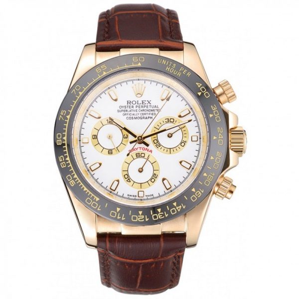Rolex Daytona 622633: The Masterpiece of White Dial Men's Watch