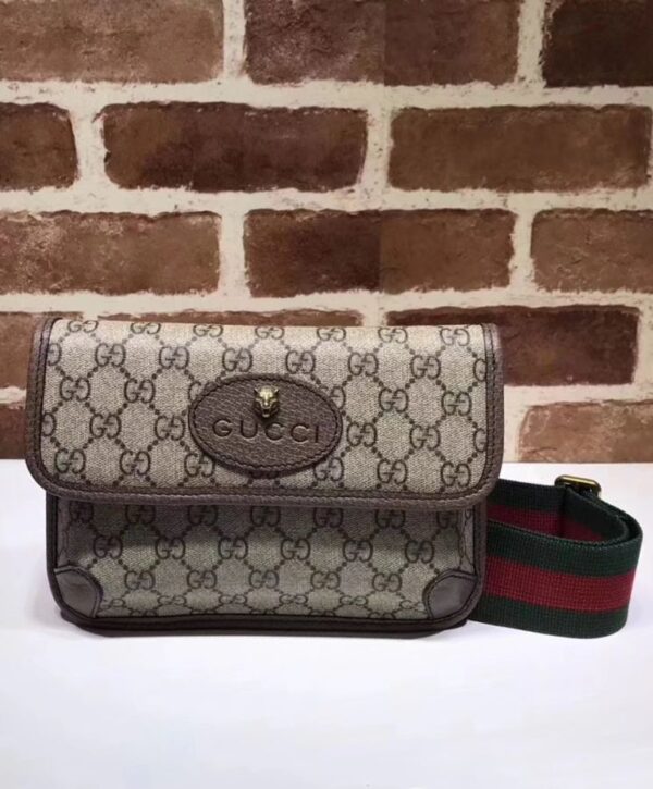 حقيبة ماسنجر غوتشي Totem GG Supreme 489617 Coffee