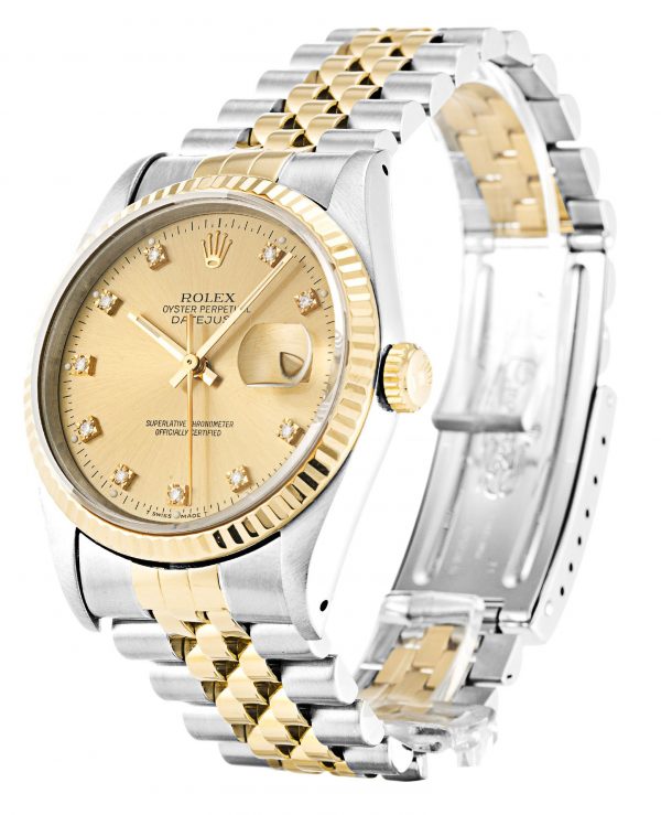9664b64aebc95b728dd51acd8cfa5c6d ساعة رجالية Rolex Datejust 16233.1 36 MM