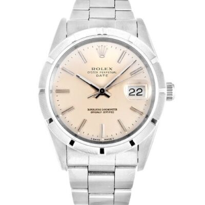 ساعة رجالية رولكس Oyster Perpetual Date 15210 Perfect
