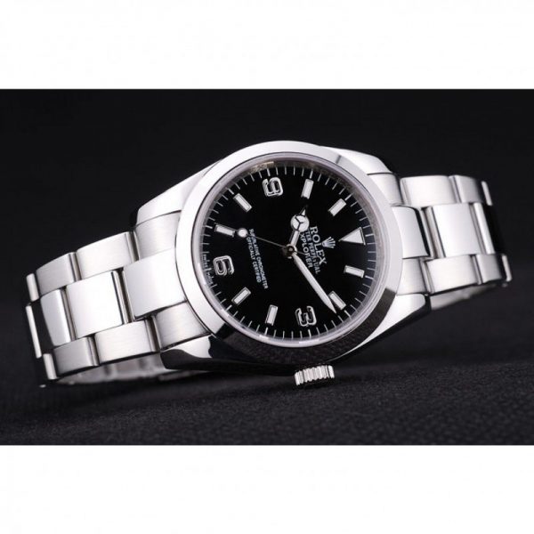 Rolex Explorer 14270 Black Dail Men Watch