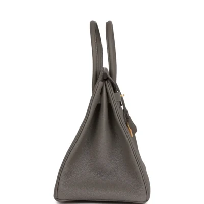 Hermès Birkin 35 Gris Meyer Togo Gold Hardware