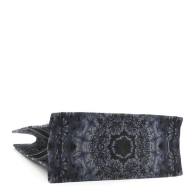 97df6d36c17c8bf2bdb3fd851a3ae918 CHRISTIAN DIOR Canvas Embroidered Large KaleiDioroscopic Book Tote Blue