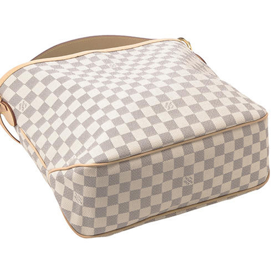 حقيبة هوبو لويس فويتون N41462 Delightful PM Damier Azur من الكانفاس