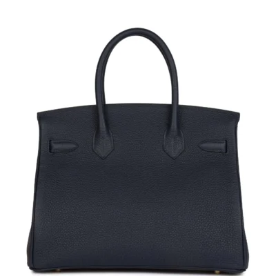 Hermès Birkin 30 Bleu Nuit Togo Gold Hardware