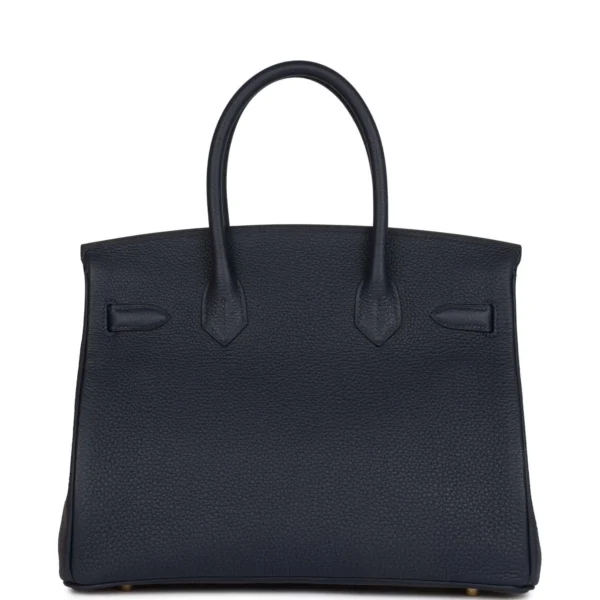 Hermès Birkin 30 Bleu Nuit Togo Gold Hardware