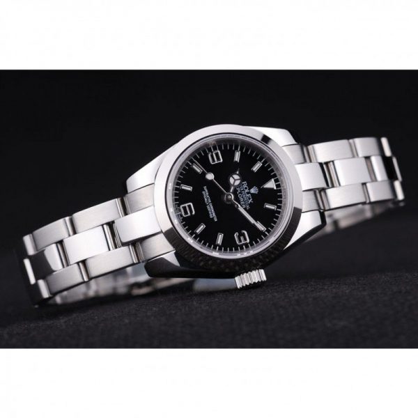 Rolex Explorer 69173 Black Dail Women Watch