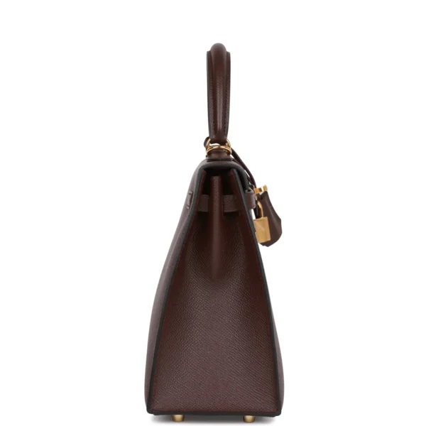 Hermès Kelly Sellier 25 Rouge Sellier Epsom Gold Hardware