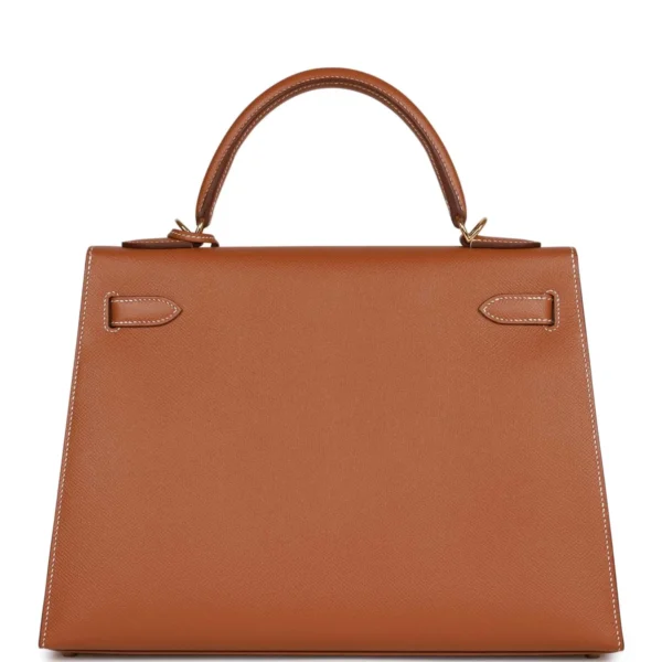 Hermès Kelly Sellier 32 Gold Epsom Gold Hardware