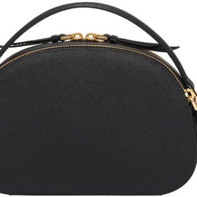 Prada Leather Odette Bag in Black