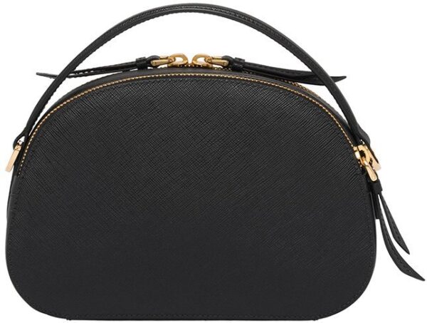 Prada Leather Odette Bag in Black