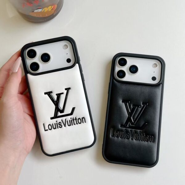 Luxury LV Leather Ultra-Slim Cover For iPhone 14-18 Pro & Pro Max