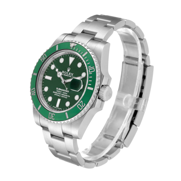 Rolex Submariner 116610LV 40MM Green Dial Silver-tone Case