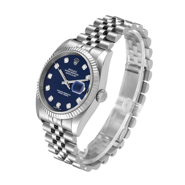 Rolex Datejust 116234BLDJ 36MM Blue Dial Silver-tone Case