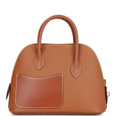 9acbee4e7cbff08aa182a0b982e0ea46 Hermès 1923 Bolide 25 en Desordre Gold Epsom Gold Hardware