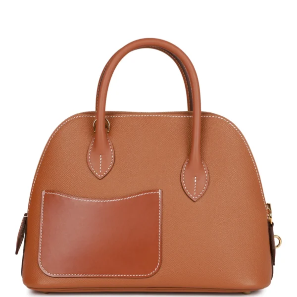 9acbee4e7cbff08aa182a0b982e0ea46 Hermès 1923 Bolide 25 en Desordre Gold Epsom Gold Hardware
