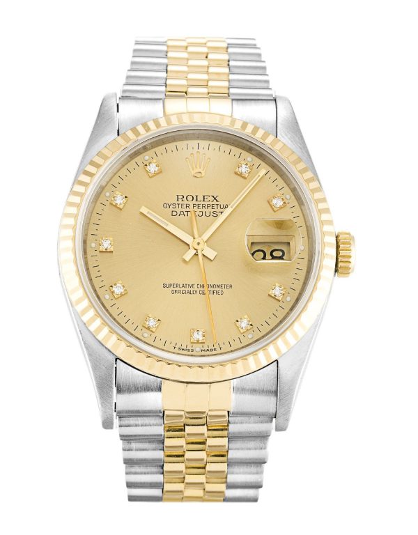 9adc5a310798b8a081be287ba5f2ac1d ساعة رجالية Rolex Datejust 16233.1 36 MM