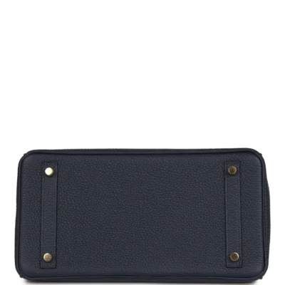 Hermès Birkin 30 Bleu Nuit Togo Gold Hardware