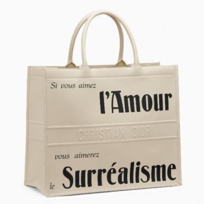 9c111765bf128b0d6f7ece7a28cd13fe Dior Book Tote Bag Surrealism Printed Calfskin