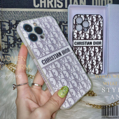 Luxury with White CD iPhone Case