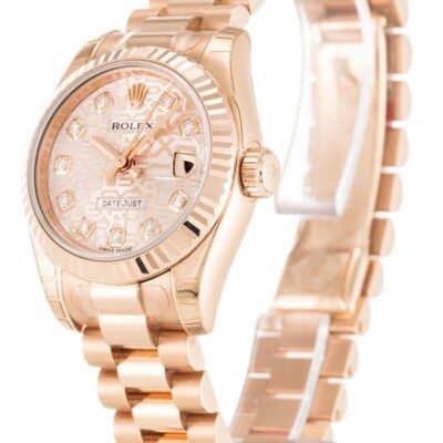 ساعة نسائية رولكس Datejust Lady 179175.1 26 MM