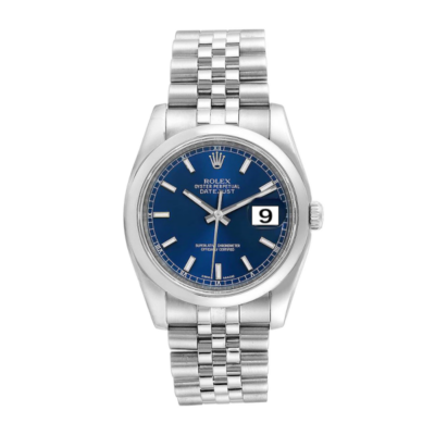 Rolex Datejust 116200BLSJ 36MM Blue Dial Silver-tone Case
