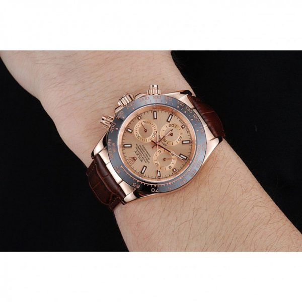 Rolex Daytona 1454243 Rose Gold Dail Men Watch