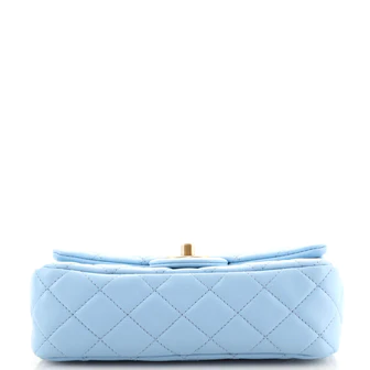 Chanel Pearl Crush Flap Bag Quilted Lambskin Mini