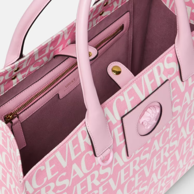 VERSACE ALLOVER LARGE TOTE BAG