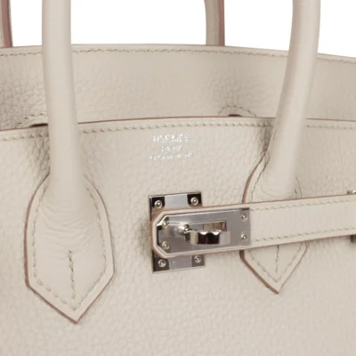 9f30305e61b8fc8c0fe619ca7cc73c83 Hermès Birkin 25 Beton Togo Palladium Hardware
