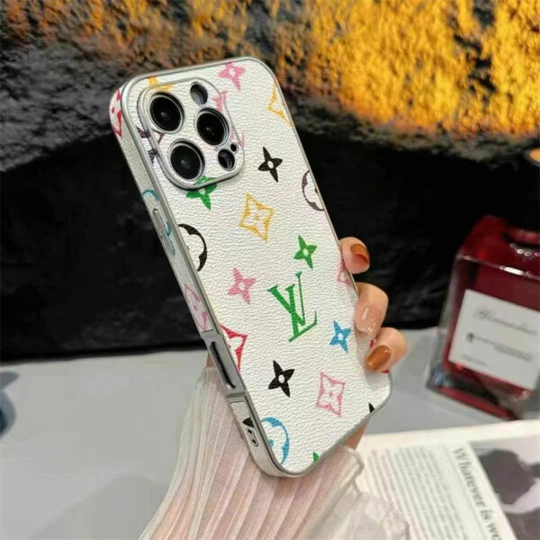 Luxury LV Leather iPhone Case Roxy New 2