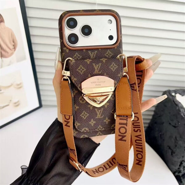 CF188EFE7B01A44F8F672D732A338A1D-1 LV Luxury Phone Case with Strap For iPhone 13-18 Pro & Pro Max