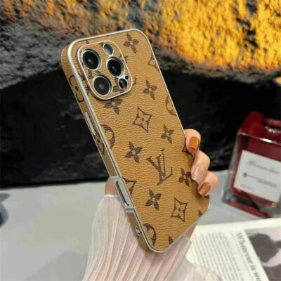 Luxury LV Leather iPhone Case Roxy New 2