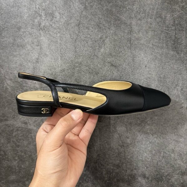 IMG_0652 Chanel Slingbacks Flat in Goatskin