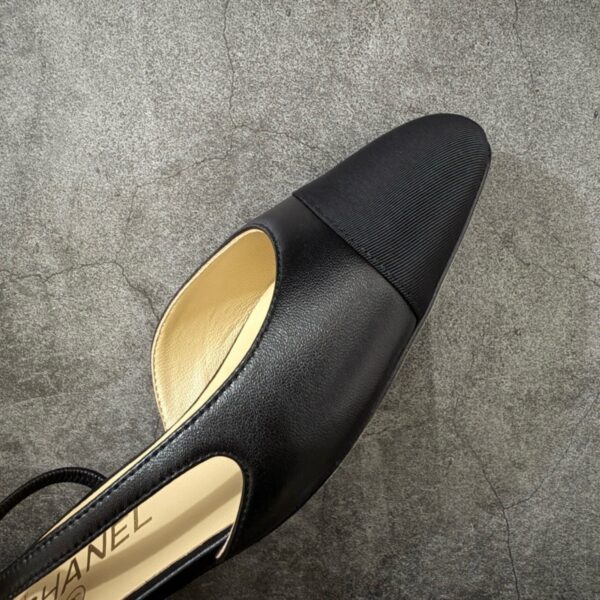 Chanel Slingbacks Flat in Goatskin