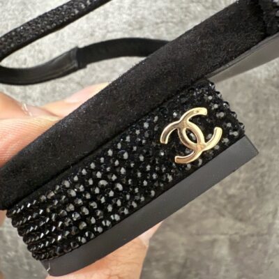 IMG_0714 Chanel Slingbacks Flat in Strass