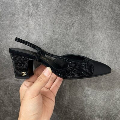 IMG_0749 Chanel Slingbacks in Strass
