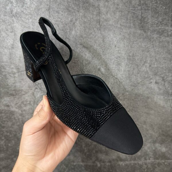 IMG_0751 Chanel Slingbacks in Strass