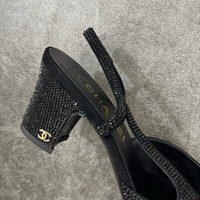 IMG_0755 Chanel Slingbacks in Strass