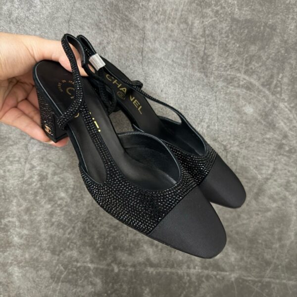 IMG_0758 Chanel Slingbacks in Strass