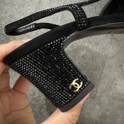 IMG_0760 Chanel Slingbacks in Strass