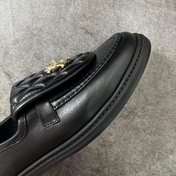 Chanel CC Logo Loafer In Leather