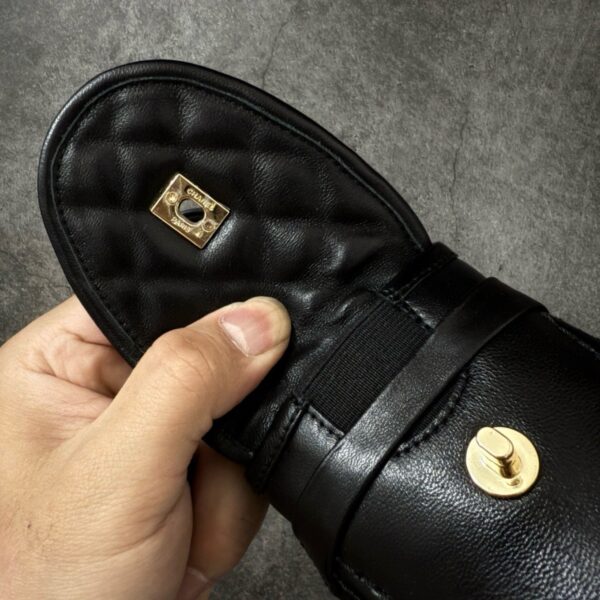 Chanel CC Logo Loafer In Leather