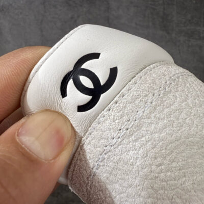 IMG_1030 Chanel Trainer Sneakers in Fabric and Suede