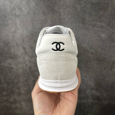 IMG_1051 Chanel Trainer Sneakers in Fabric and Suede