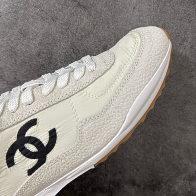 IMG_1053 Chanel Trainer Sneakers in Fabric and Suede