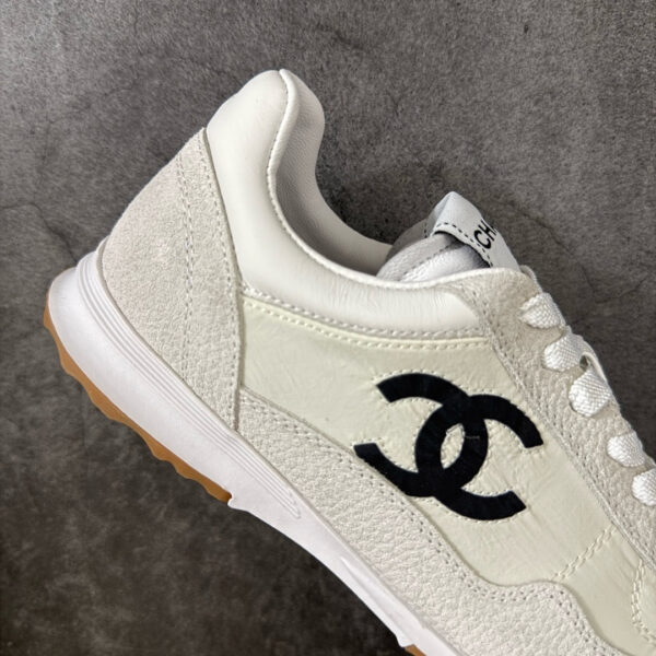 IMG_1054 Chanel Trainer Sneakers in Fabric and Suede