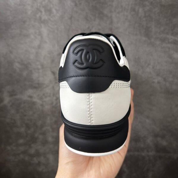 Chanel Trainer Sneakers in Calfskin and Goatskin